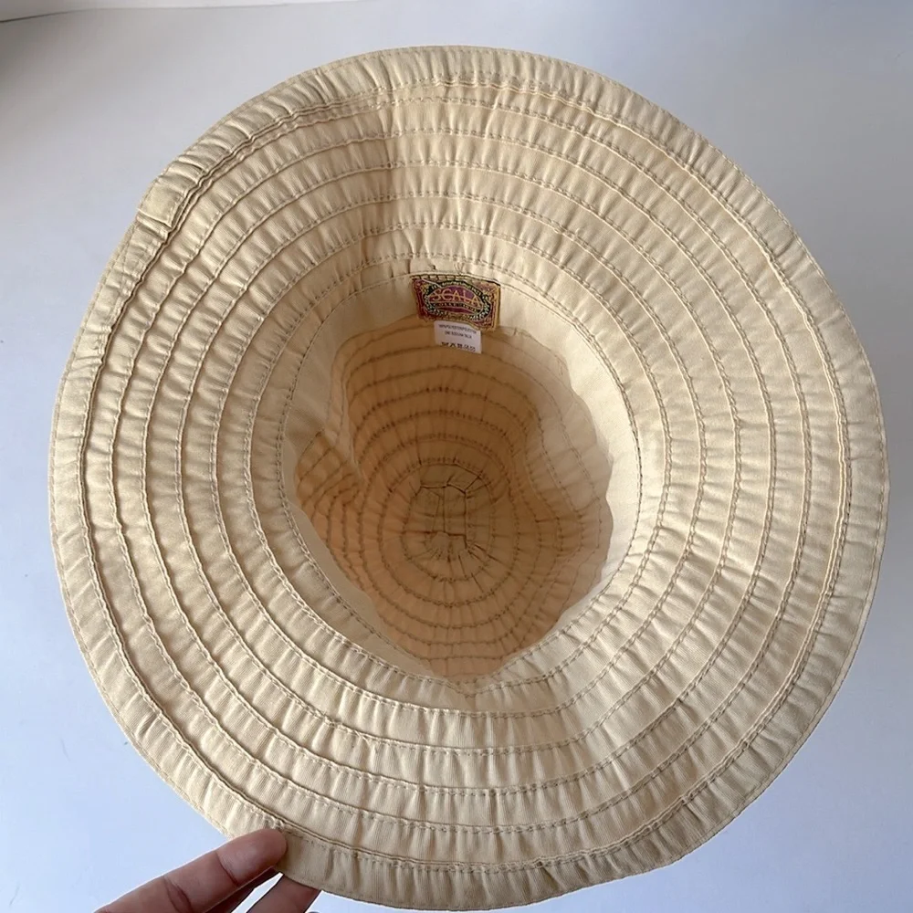 SCALA One Size Wide Brim Summer Hat - Picture 6 of 7